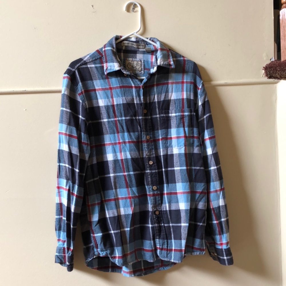 Men’s Blue Flannel